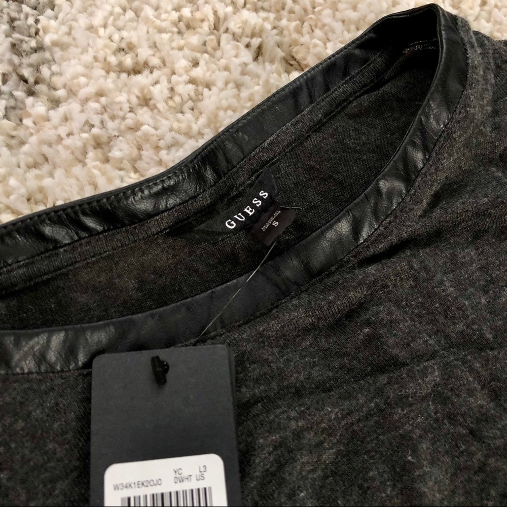 NWT GUESS Ruched Mini Dress 🖤 - Picture 3 of 8